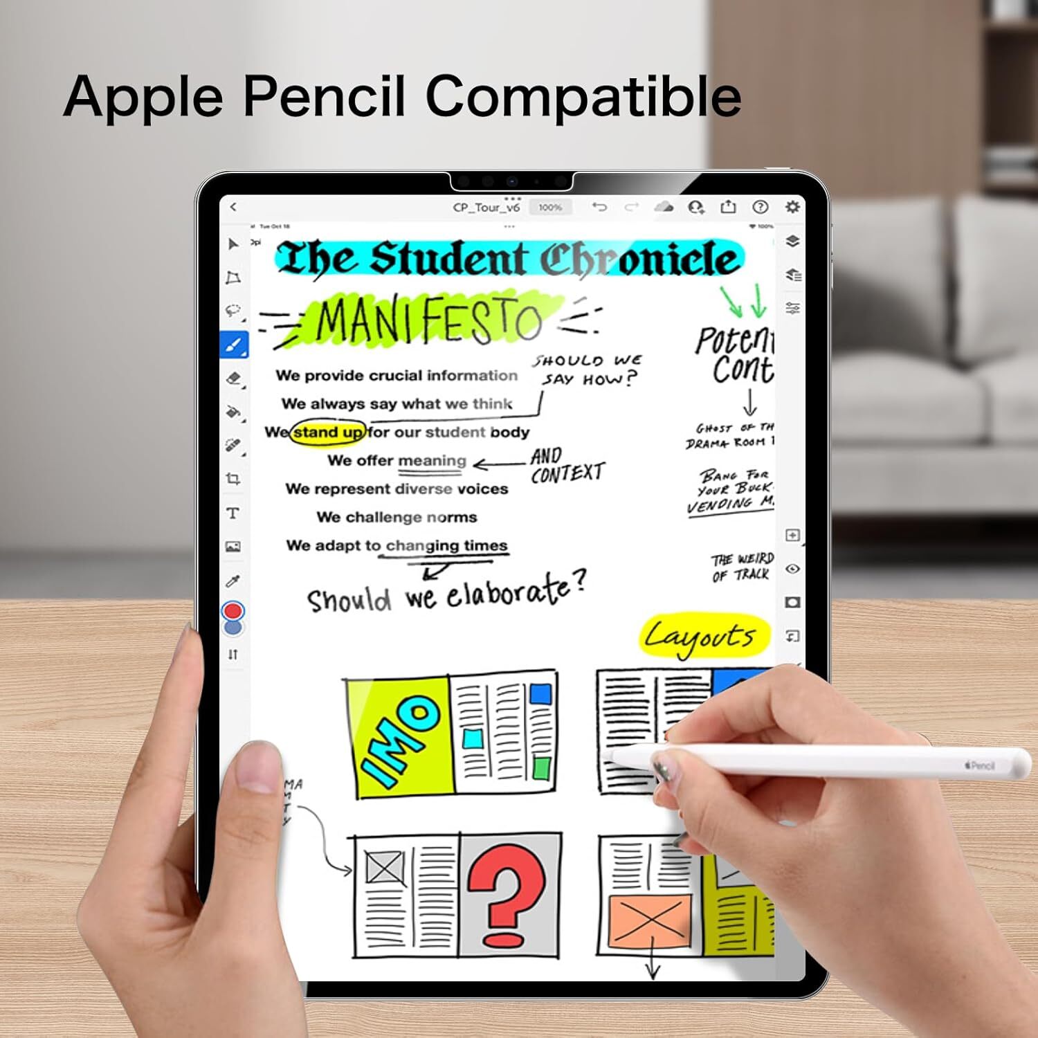 2-Pack Tempered Glass Screen Protector for iPad Pro 12.9-inch 6th 2022/5th 4th