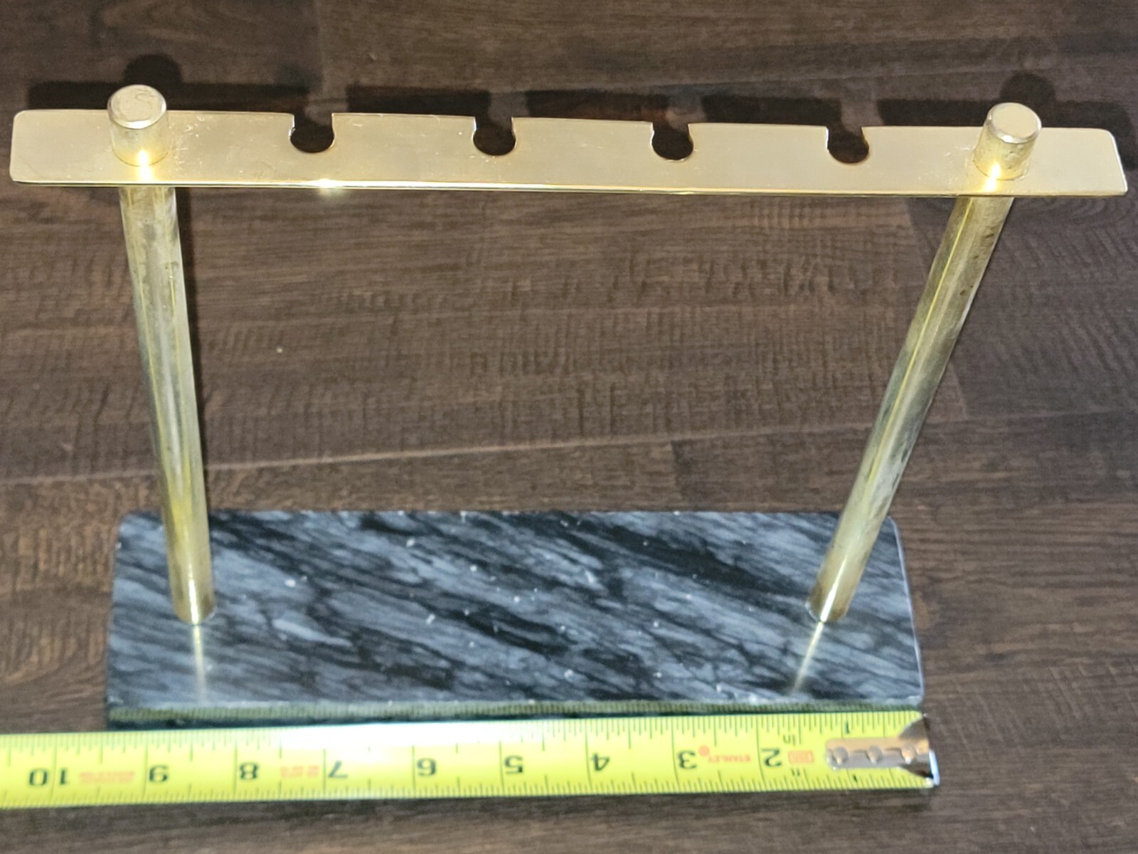 Bar Tool set w/ Marble stand Mid century modern Brass/Gold Home Decor