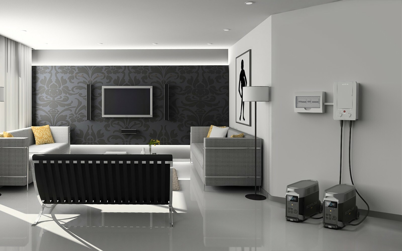 EcoFlow DELTA Pro 3600Wh Power Station Generator Certified Refurbished, LFP