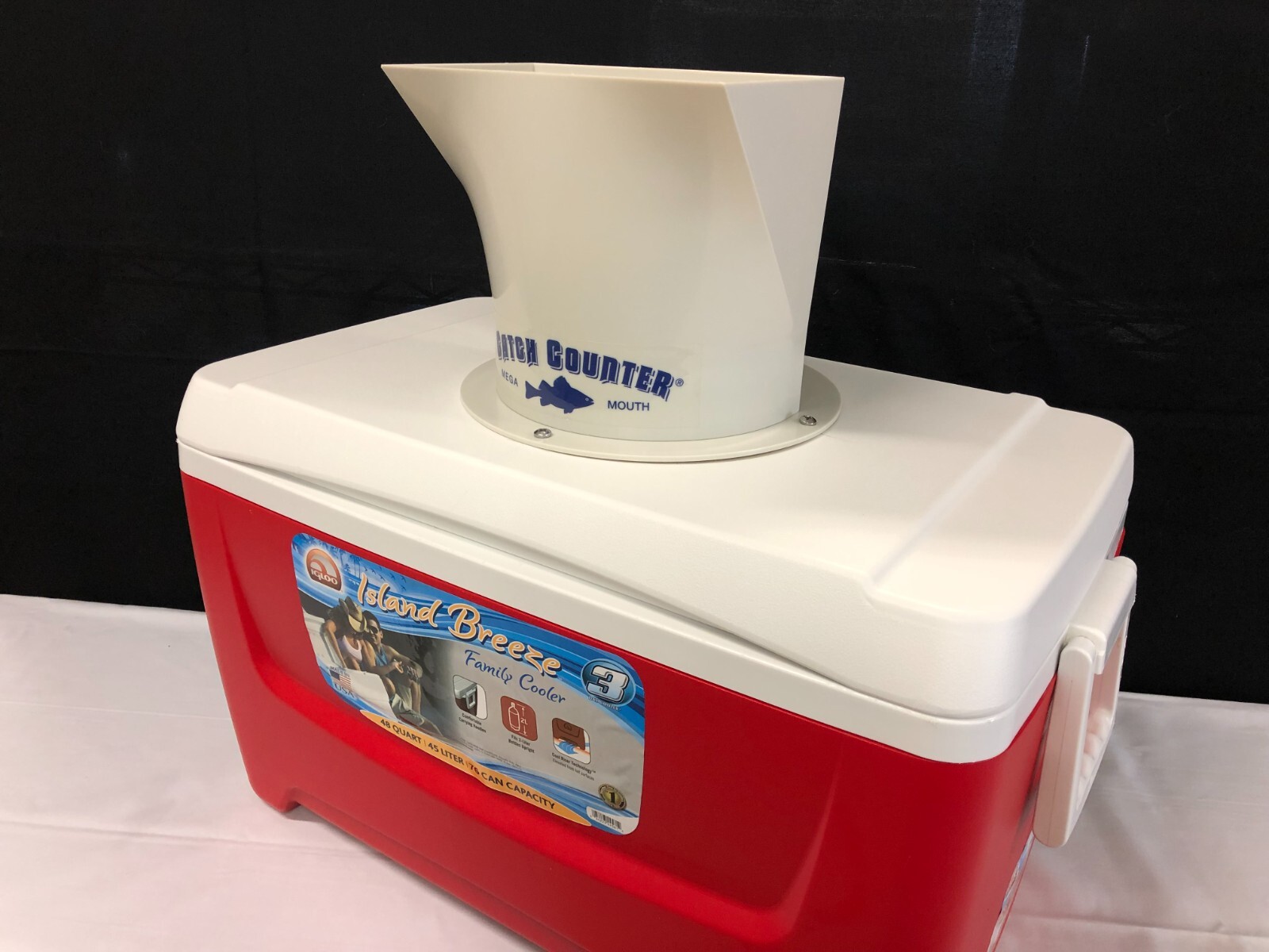 CatchCounter "MegaMouth" auto Crappie, Perch, Gills or Panfish Fish Counter