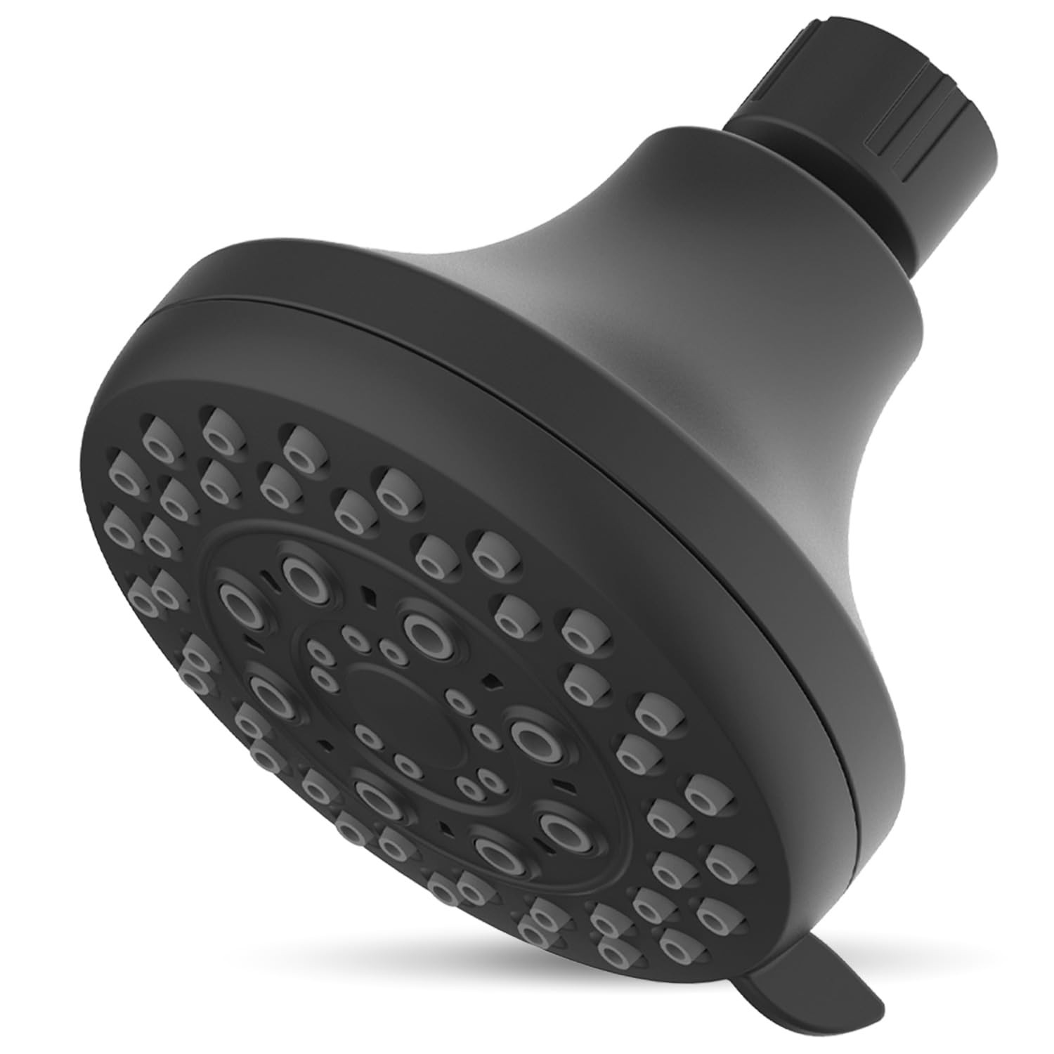 High Presssure Shower head, Premium Matte Black Bathroom Fixed