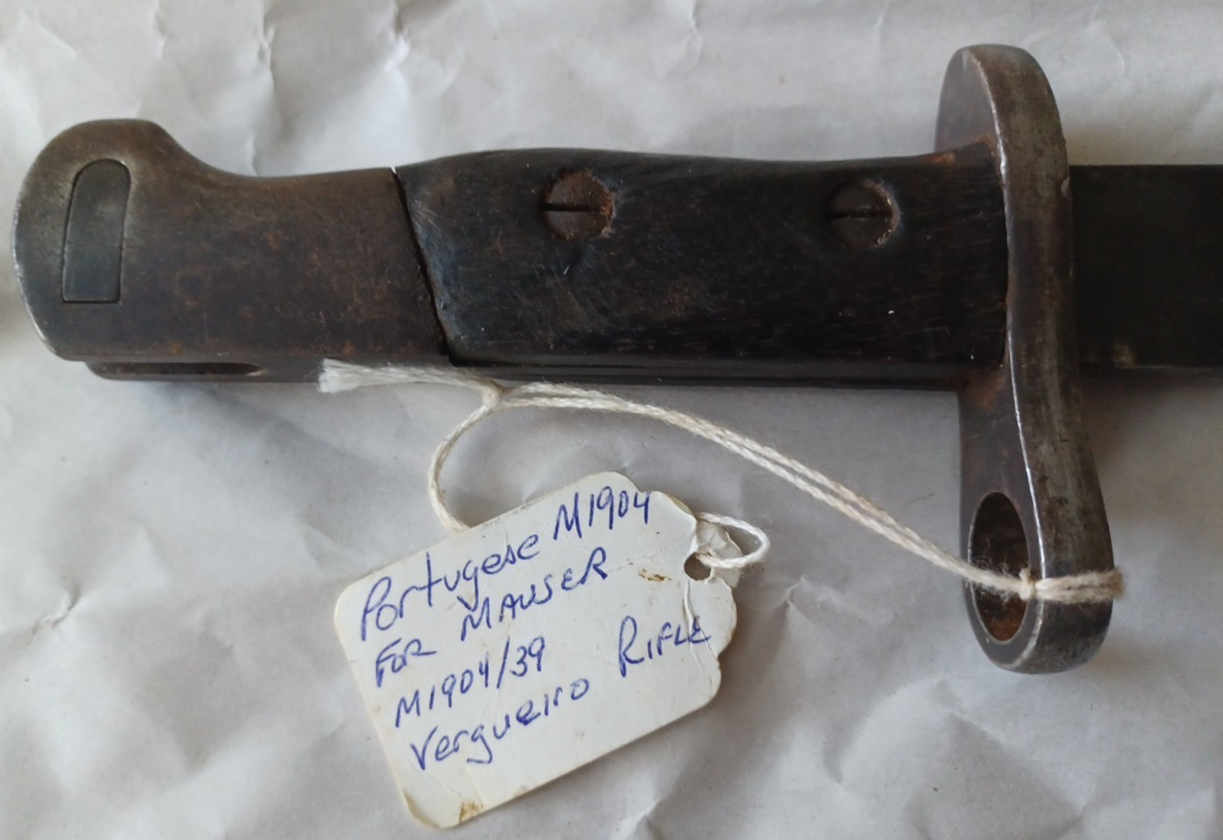 Portuguese M1904 Vergueiro Bayonet – Simson & Co Suhl – Pre-WWI / WWI Era