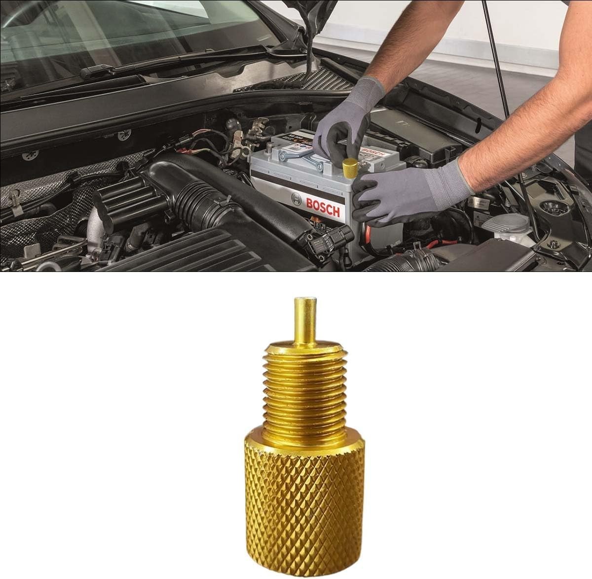 Brake Proportioning Valve Bleeder Tool, Tool Gold