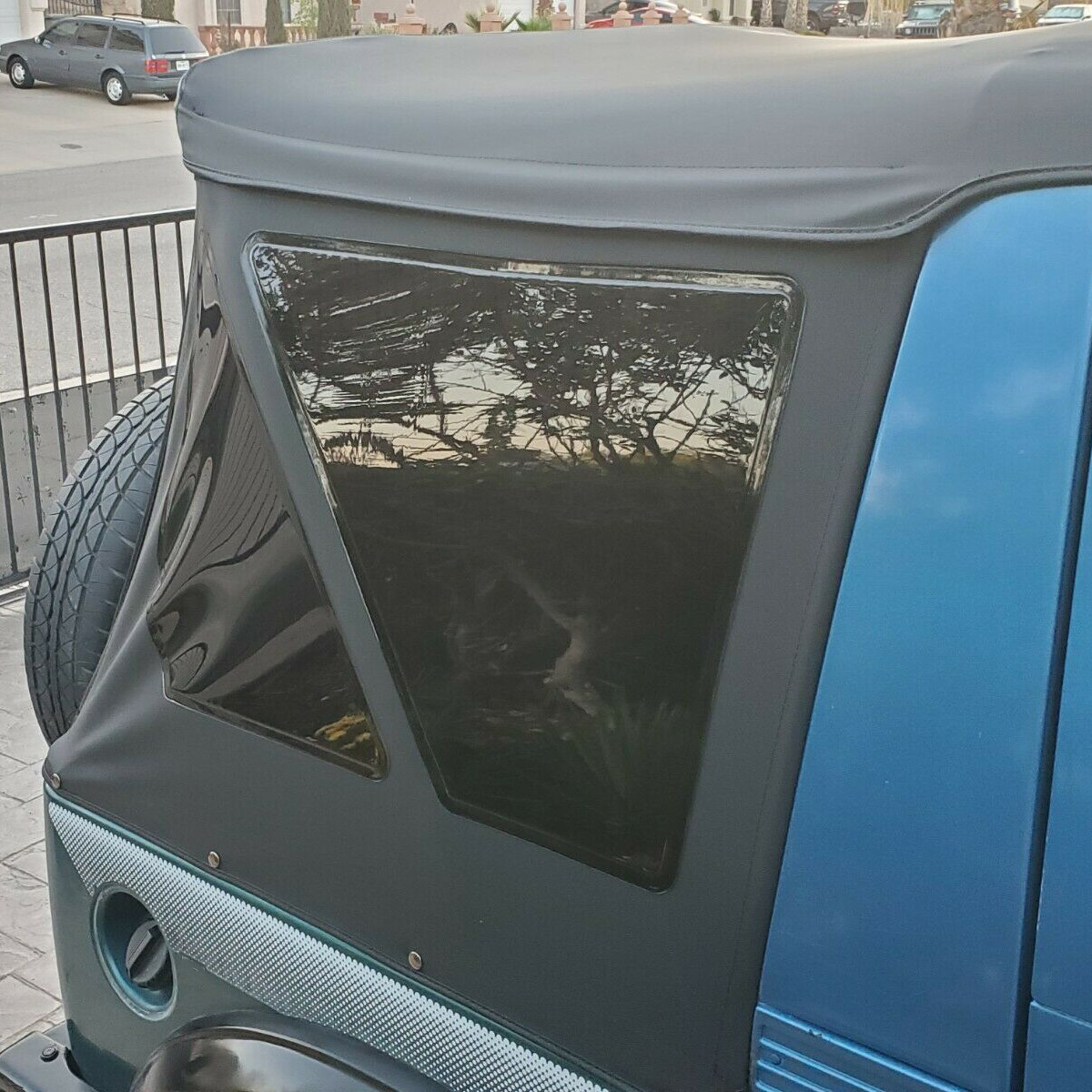 KOJEM For 86-94 Suzuki Samurai Replacement Soft Top w/ Removable Tinted Windows