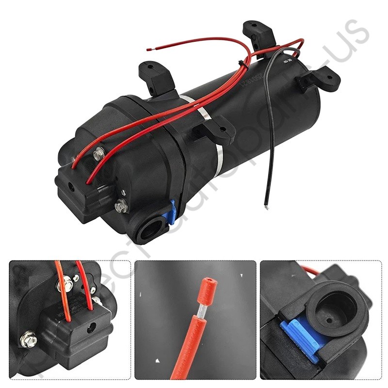 NEW US Fit Flojet Aftermarket 12V Water System Pump 4.5 GPM 40PSI 04325143A