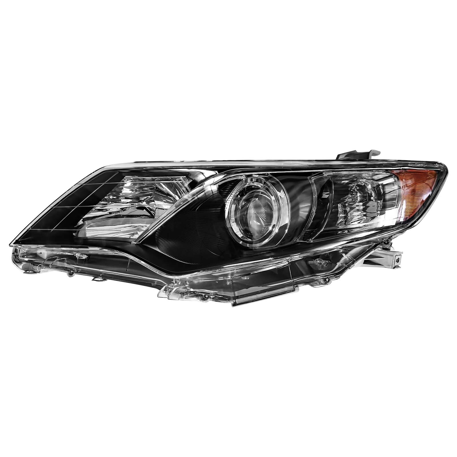 Fit 2012 2013 2014 Toyota Camry Halogen Projector Headlights Assembly Left&Right