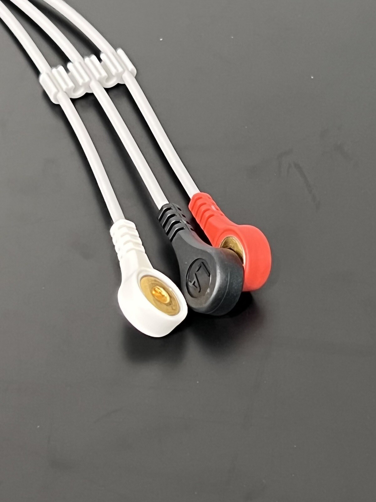 Physio Control Lifepak 12 ECG Cable 3 Lead Snap - Same Day Shipping