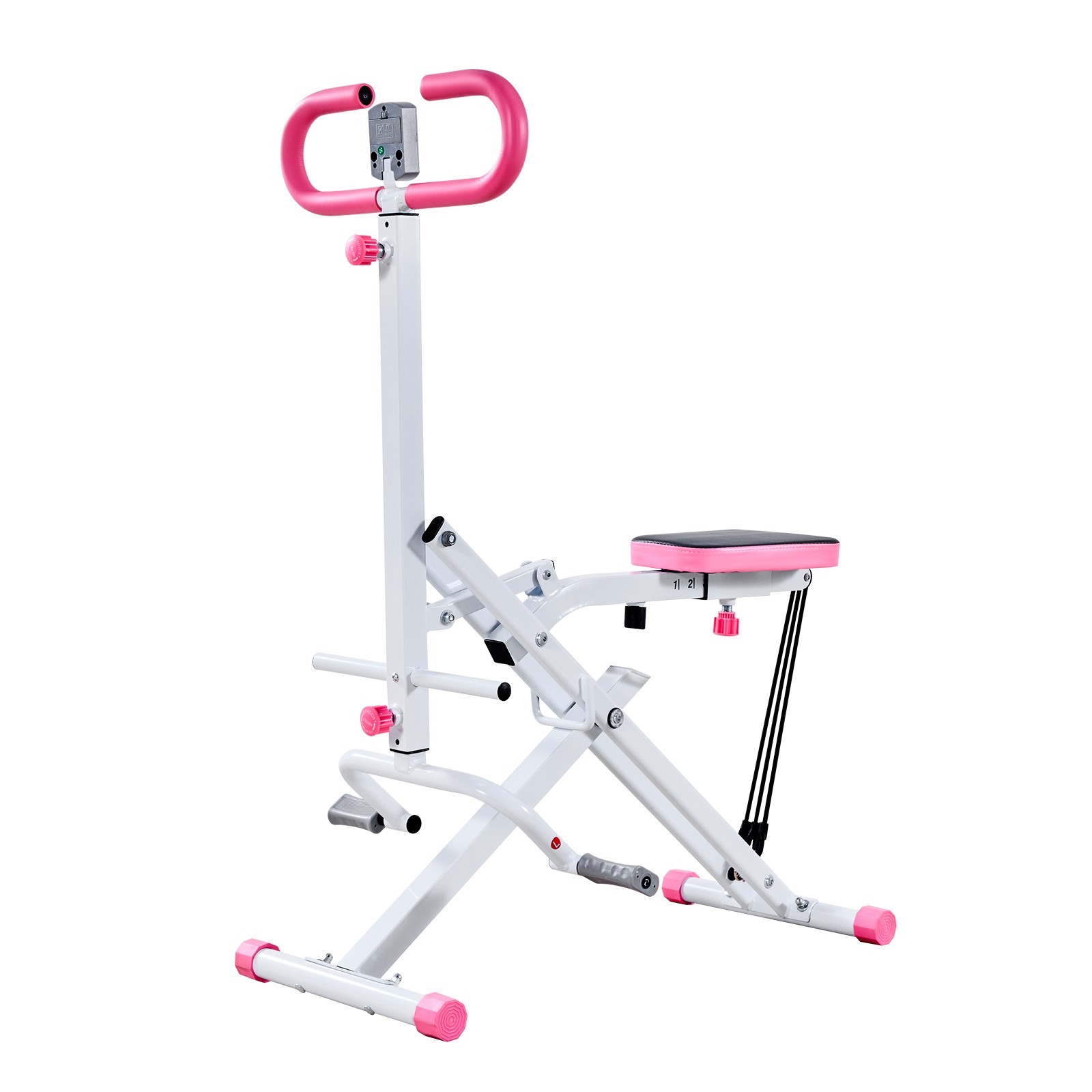 Uimoso Foldable Squat Machine with 3 Resistance Bands Glutes and Leg Workouts