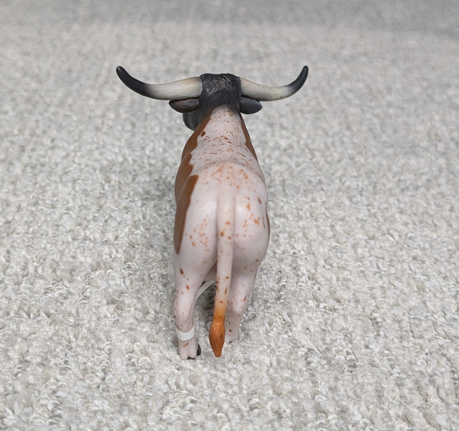 Terra by Battat Longhorn Steer AN2627 Farm Animal Ranch Bull Cow