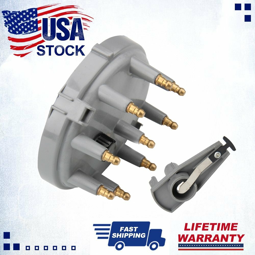 Distributor Cap And Rotor Kit For Ford Lincoln Mustang F250 F150 302 351W 460