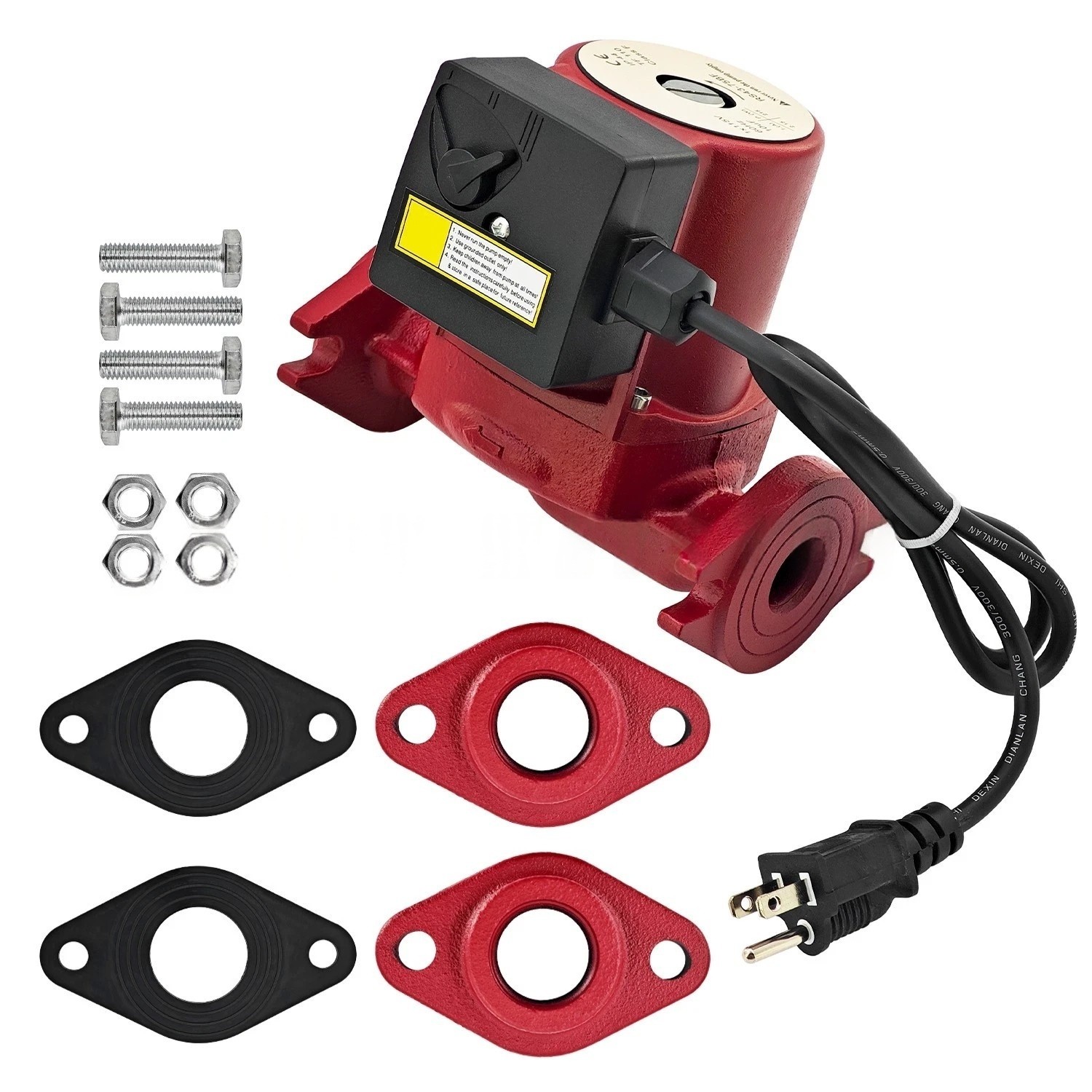 For Grundfos UP43-75BF Bronze Circulator Pump 115V 1-Speed 40.9GPM 1-1/2"Flange