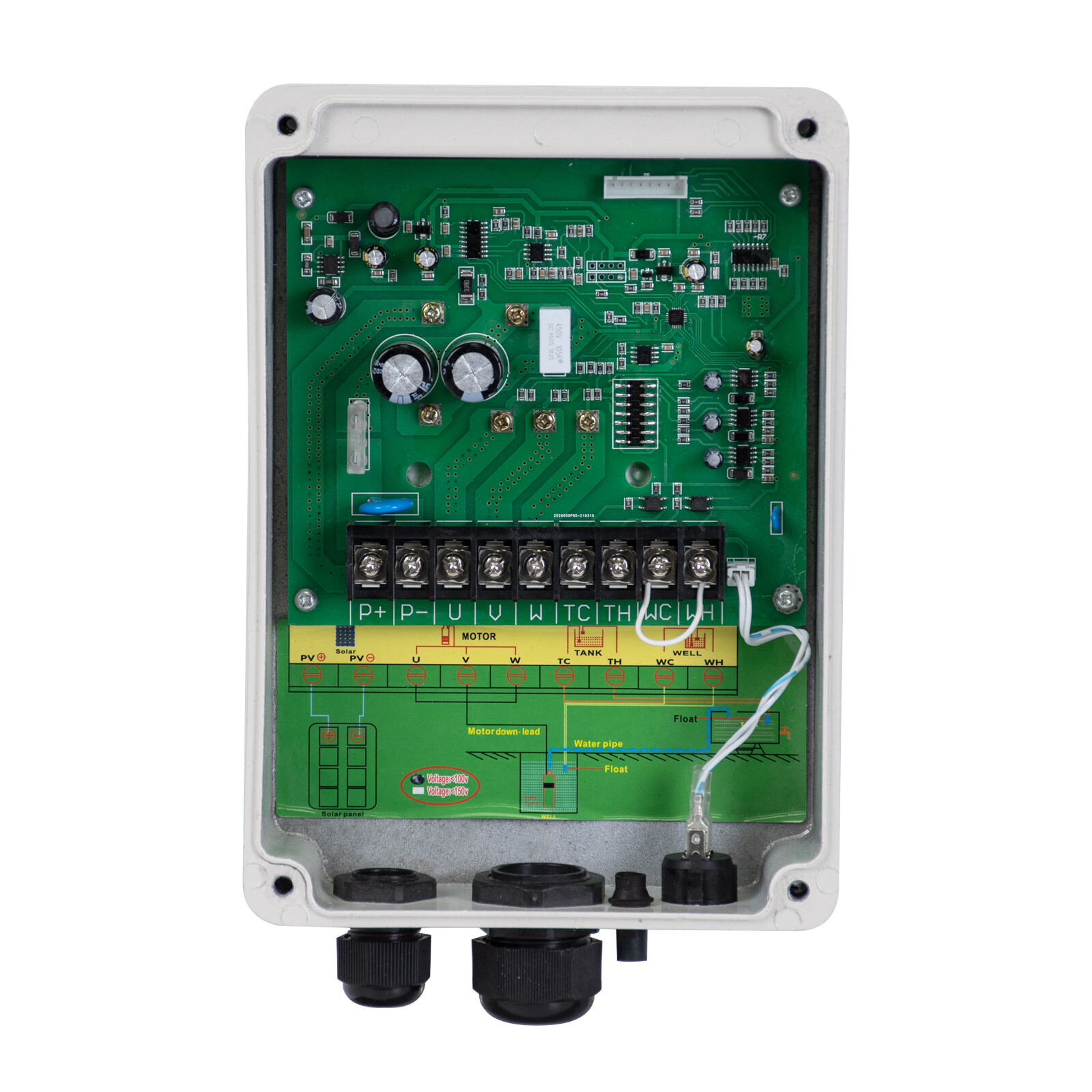 3" DC 24V Solar Water Pump Deep Well Pump Submersible Bore MPPT Controller Kit