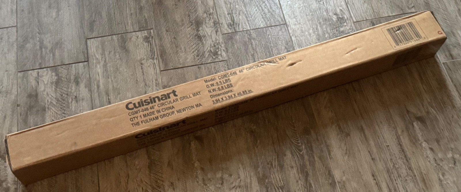 CUISINART 46" CIRCULAR GRILL MAT CGMT-046 NEW IN BOX