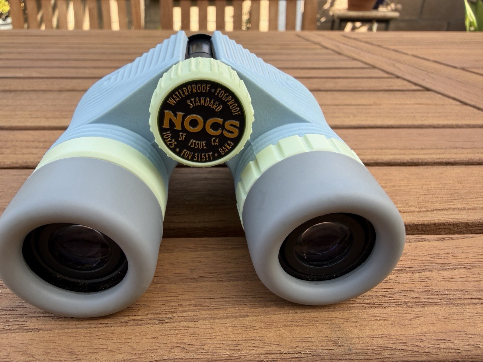 Nocs Provisions Standard Issue 10x25 Binocular Blue Excellent