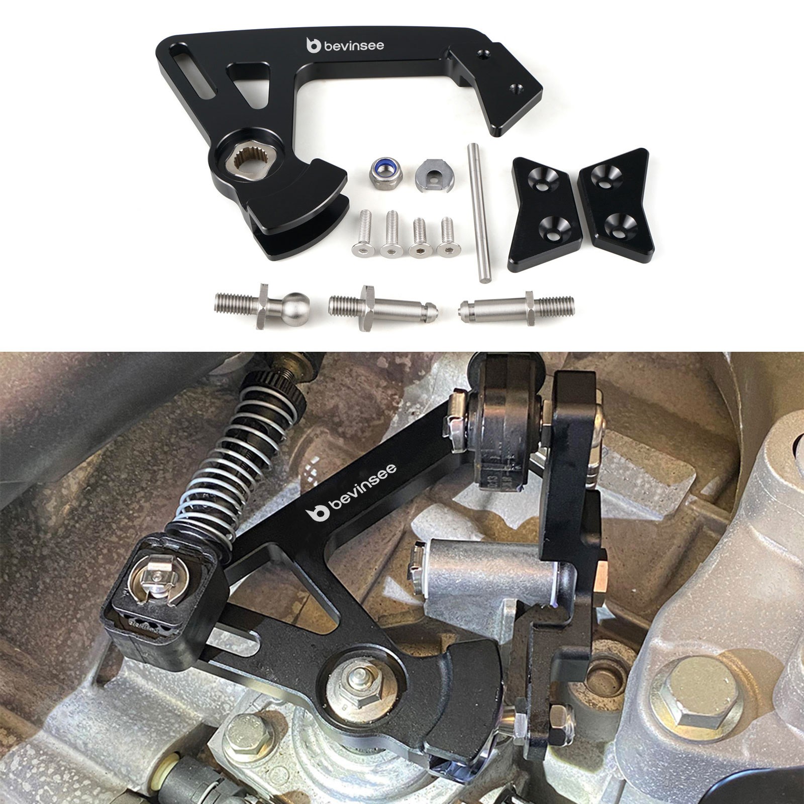 Adjustable Short Shifter Arm 6 Speed For VW MK5 MK6 MK7 MK7.5 For Audi A3 S3