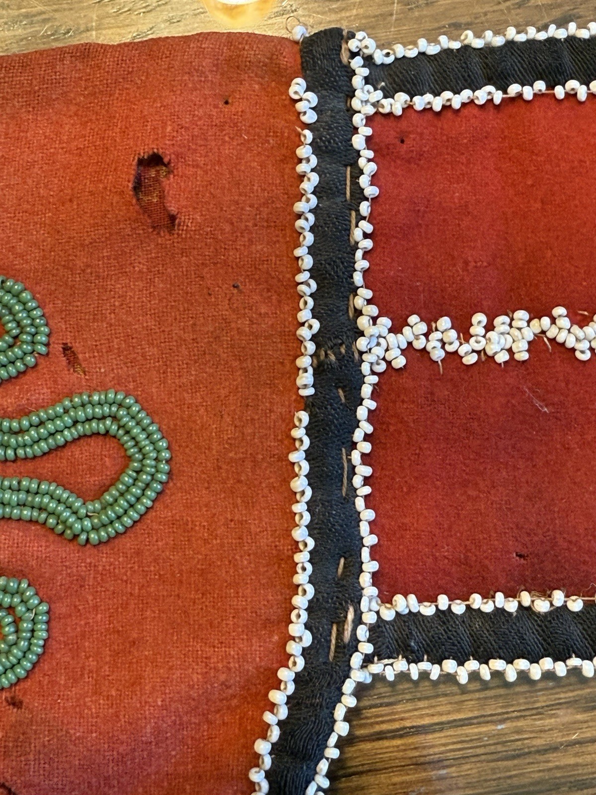 Antique Late 1800’s Tlingit Beaded Belt