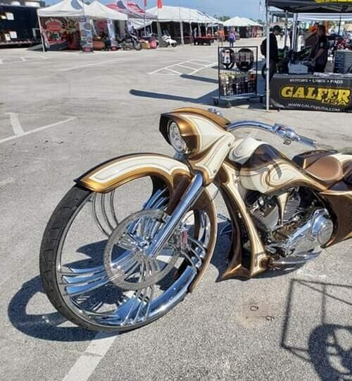 1994-2024 Flh Road King Stretched nacelle and cap Bagger 26" 30" Motorcycle