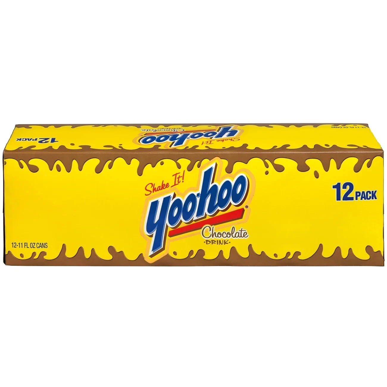 New Yoo-hoo Chocolate Drink, 11 Fluid Ounce, 12 Pack Cans,