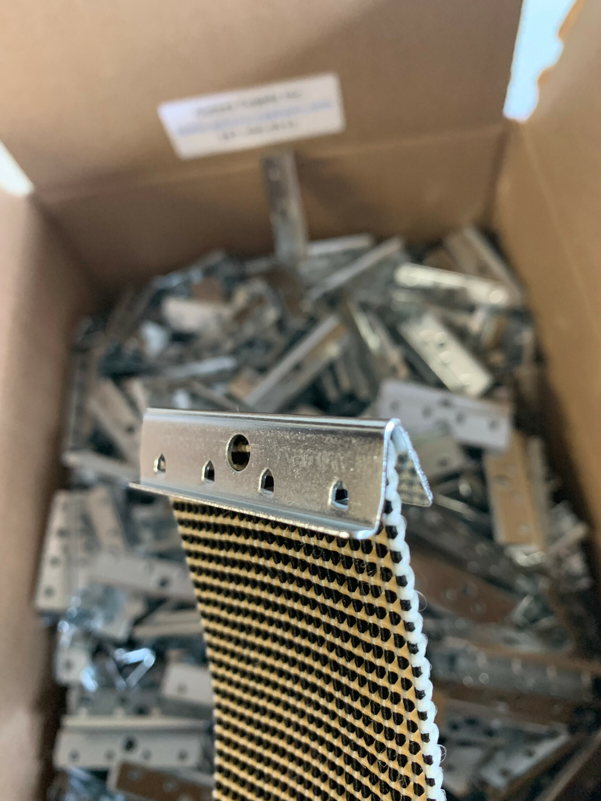 Metal Chair Rubber Upholstery Webbing End Clips for Chair Furniture (50 pcs)