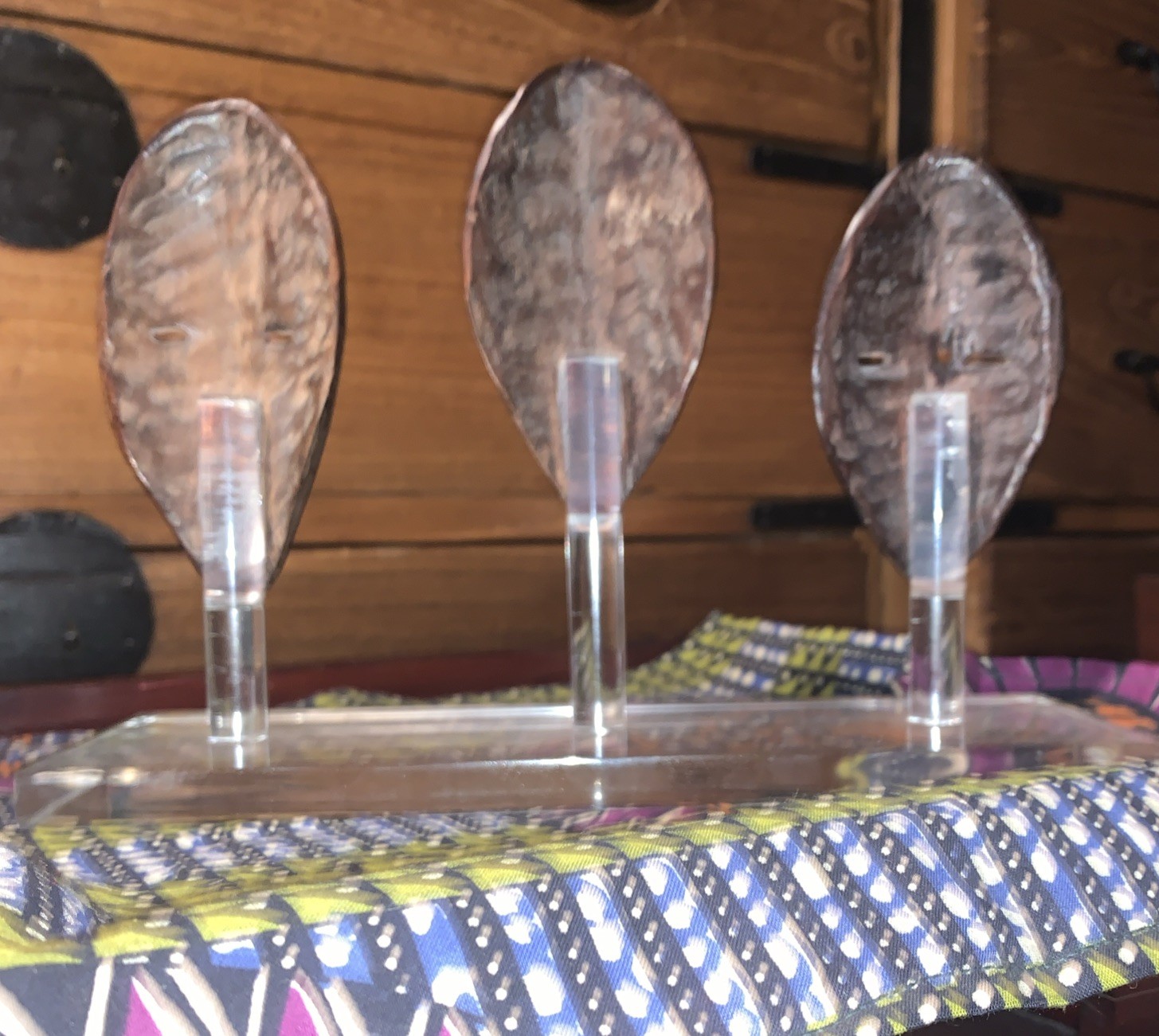 3Pc.Set•SmallWestAfricanDan. (gle)TribalMasks