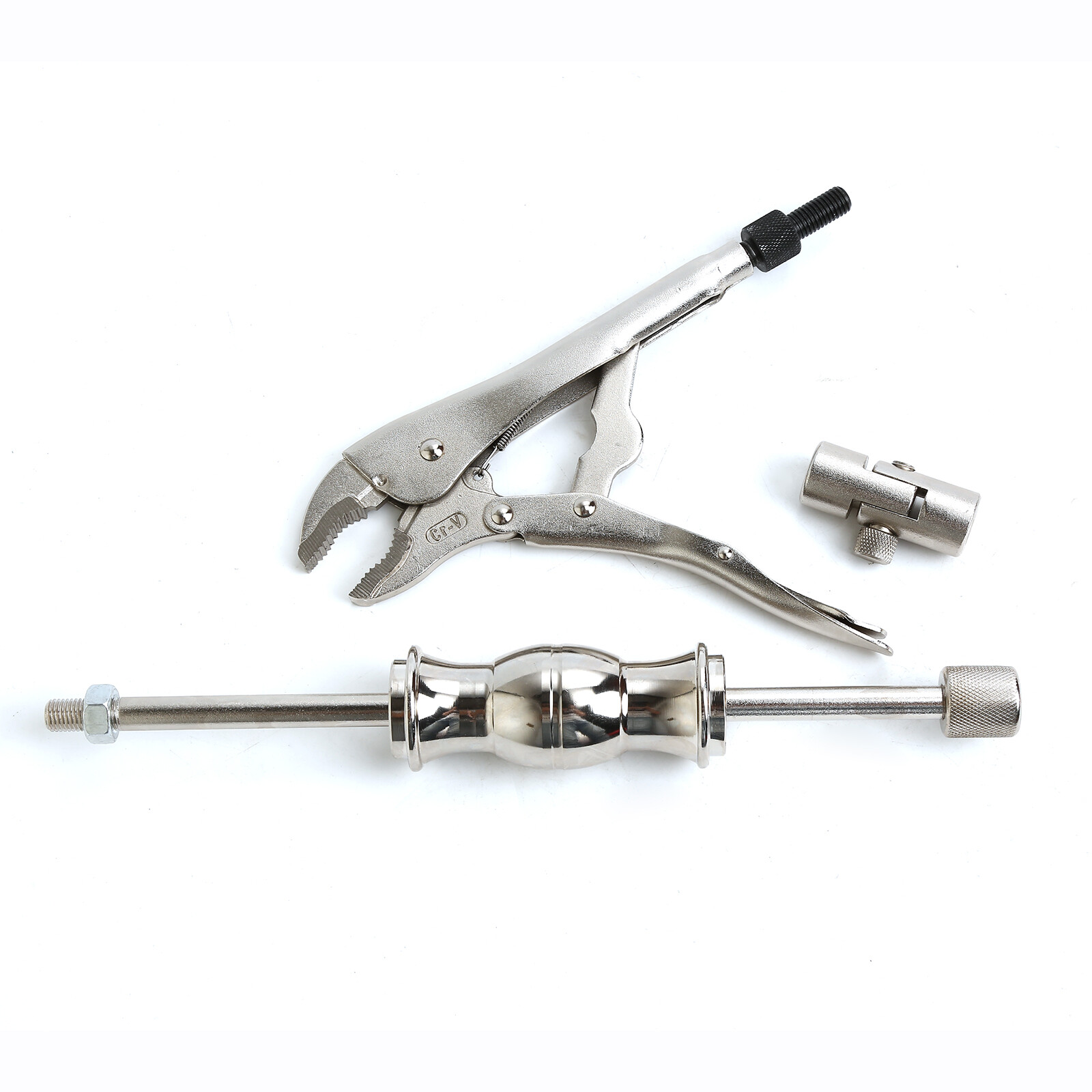 Slide Hammer Puller Locking Pliers Tool Set For Removing Rusty Bolts Nails Pins