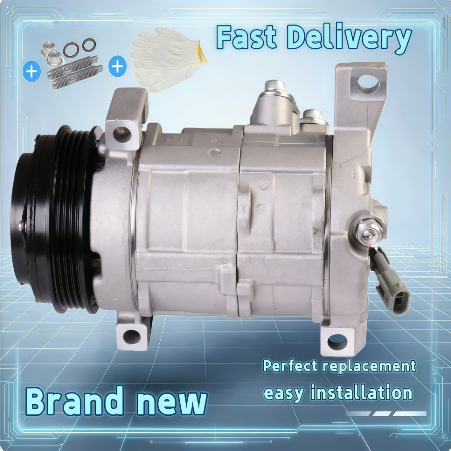 AC A/C Compressor for GMC YUKON 2001 2002 2003-2007 2008 2009 6.0L 5.3L 4.8L 1PC