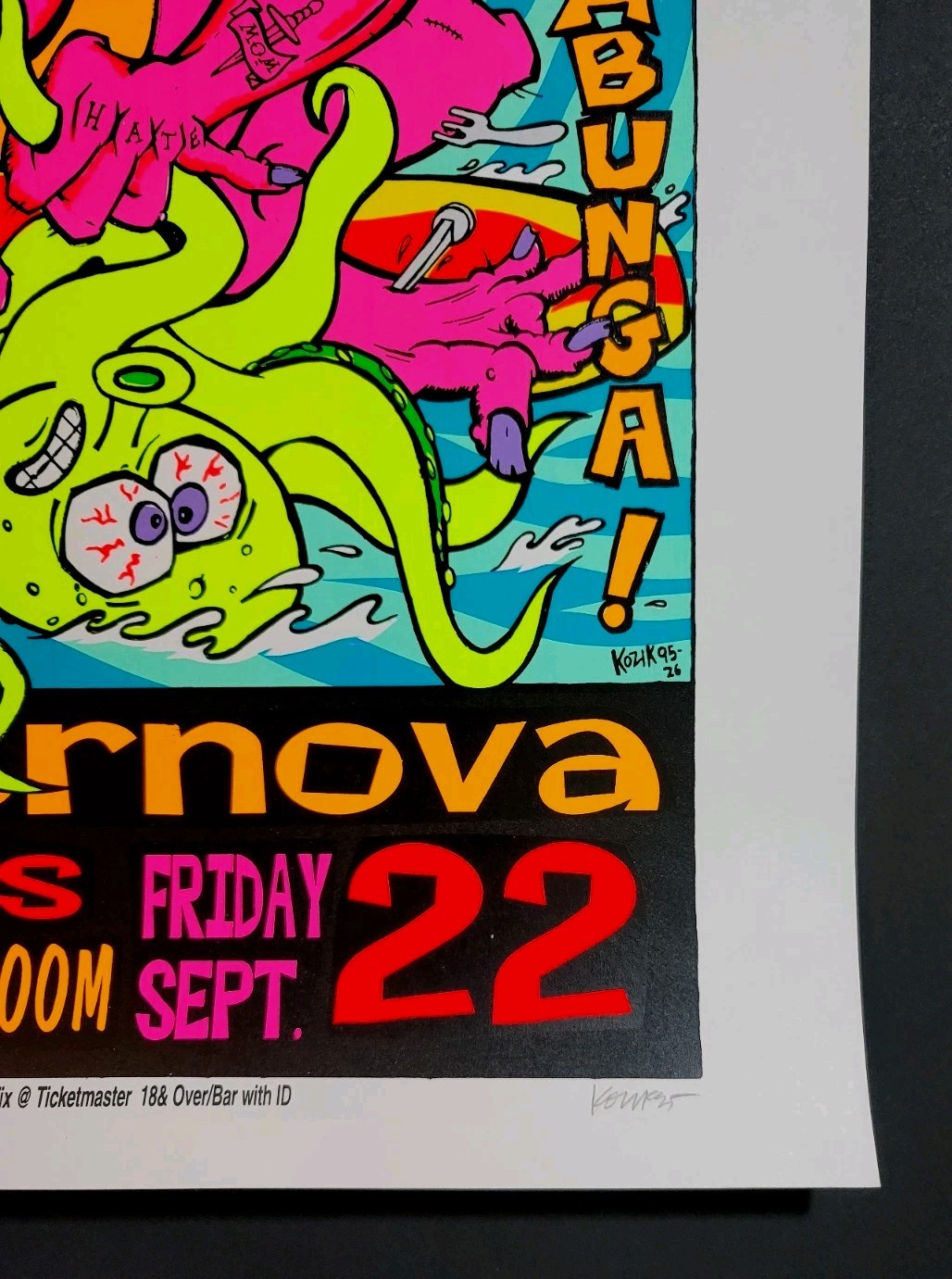 Kozik - Dick Dale Poster