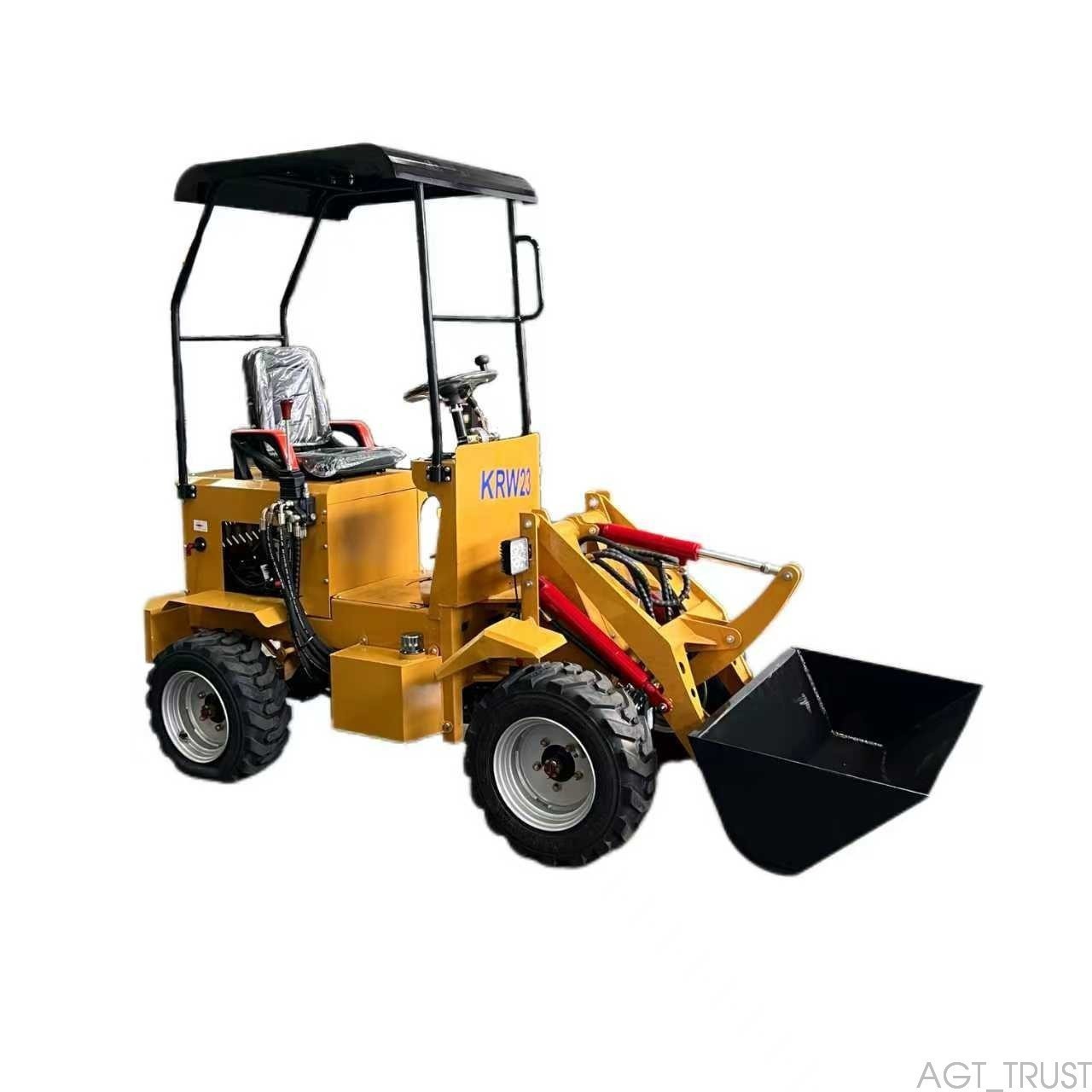 Mini Skid KRW23 Track Loader Wheeled 24HP RATO Gasoline Engine USA Stock