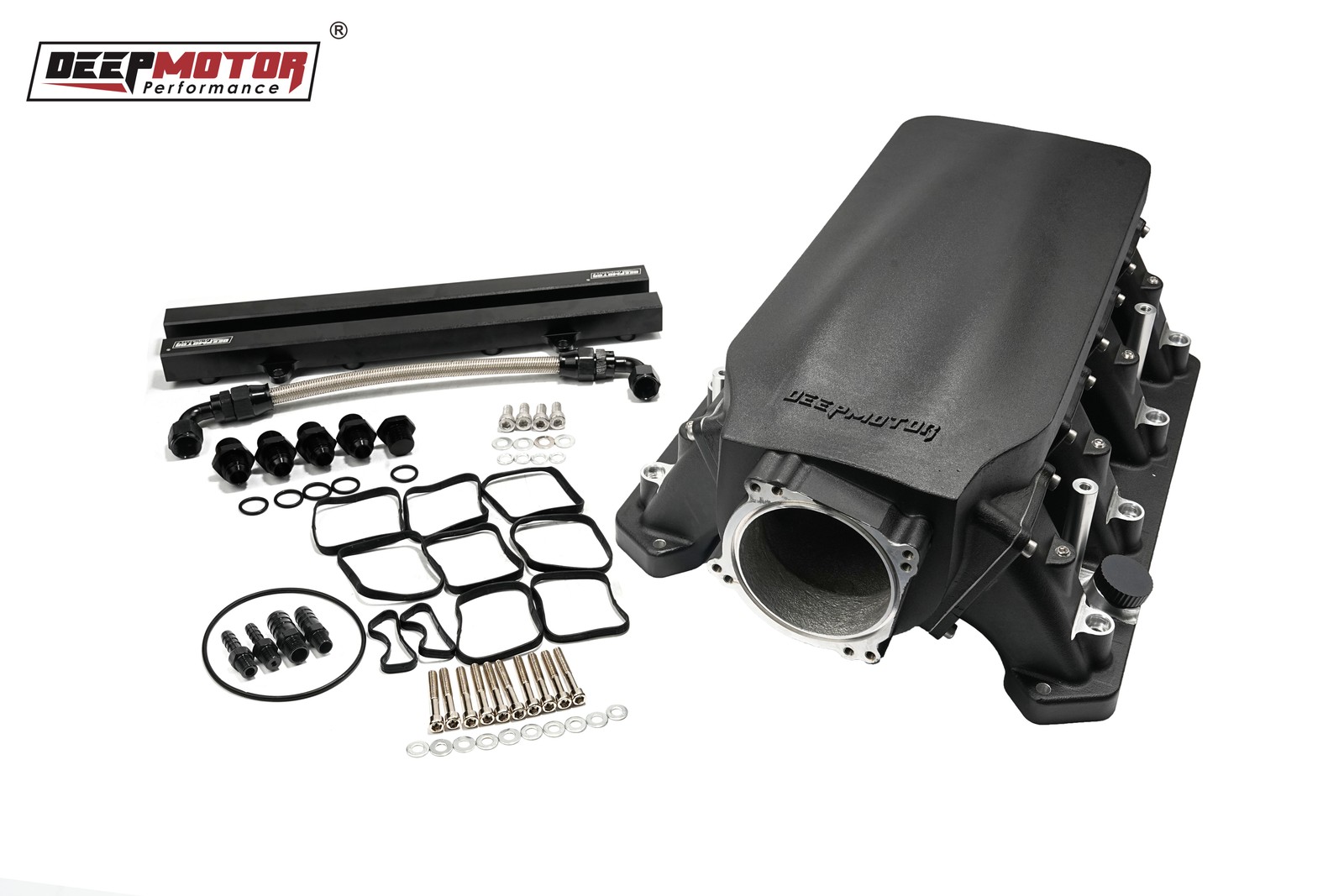 Cast 90mm Intake Manifold for Hemi Gen III Mopar Dual Throttle Body Bolt Pattern