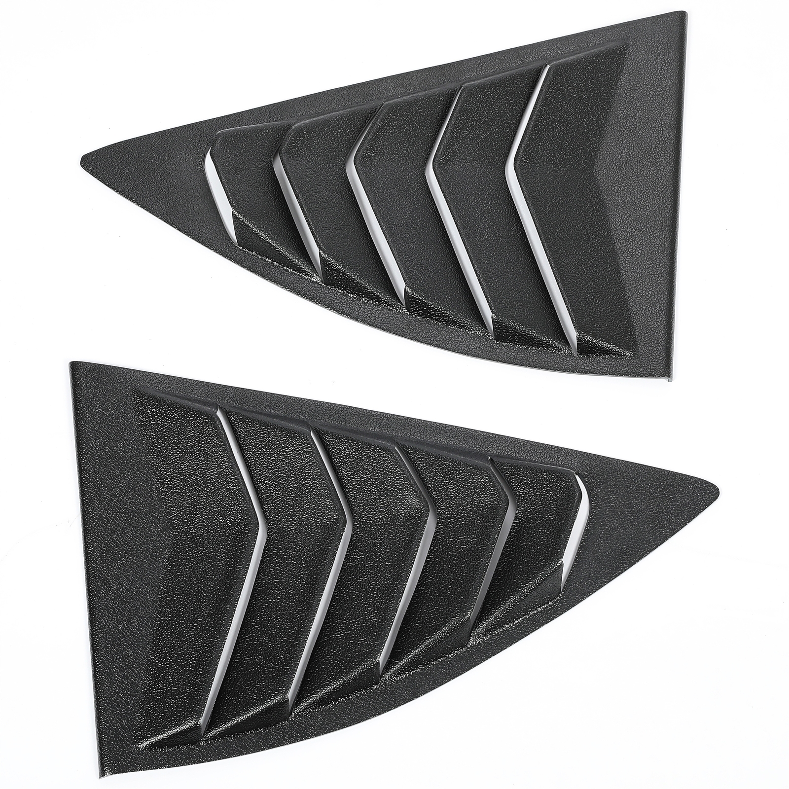 Rear & Side Window louvers Sun Shade Cover for Chevy Camaro 10-15 GT Lambo Style