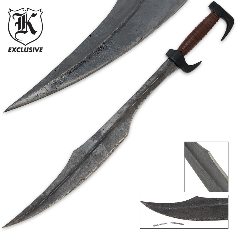 King Leonidas Spartan Warrior Sword | Authentic Movie Replica | 33" Length