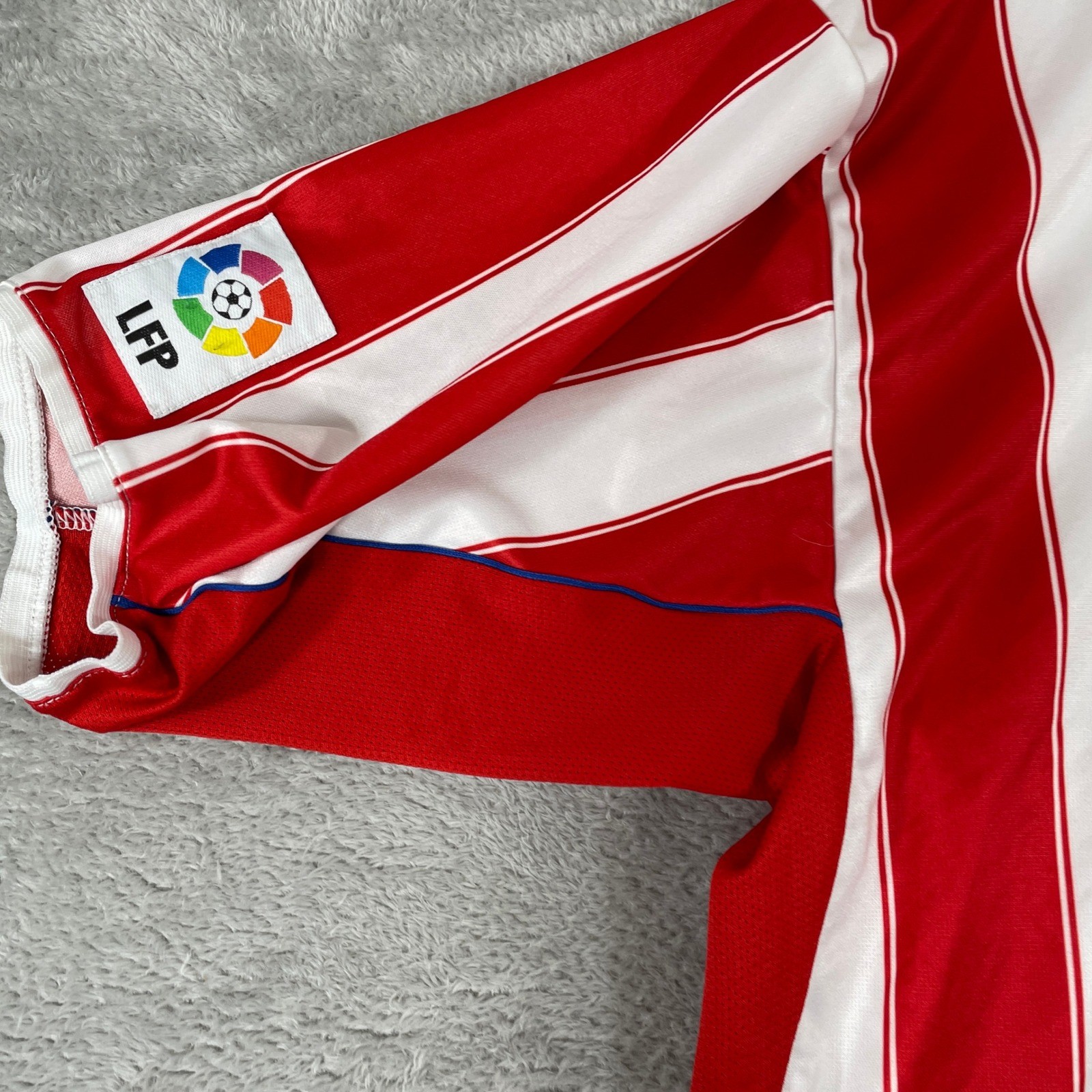 Vintage Nike Atletico Madrid Jersey Mens 2XL Red Barbosa Soccer Y2K 2004–05 Kit