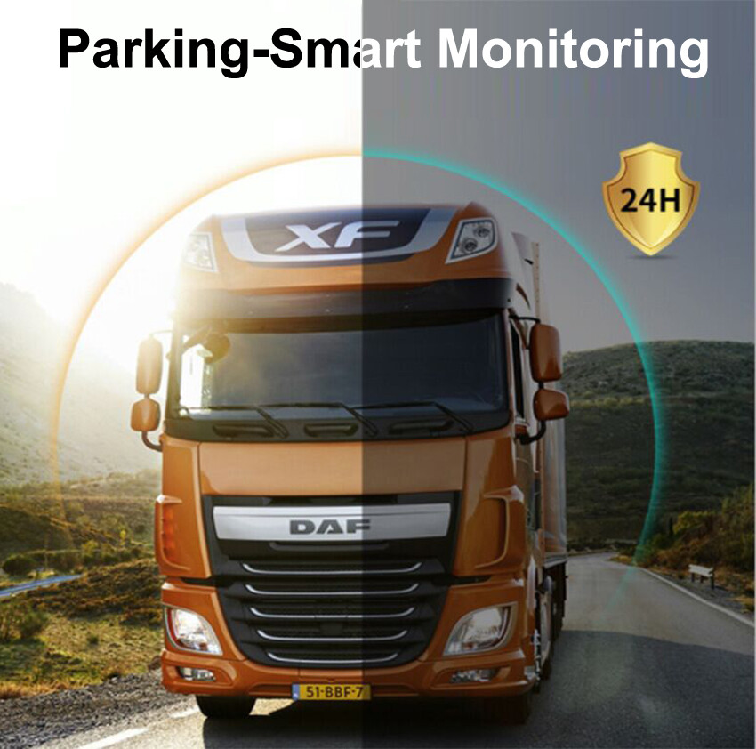 Panorama 10.36" Quad Monitor 360° Parking System DVR Backup HD Cameras Truck RV