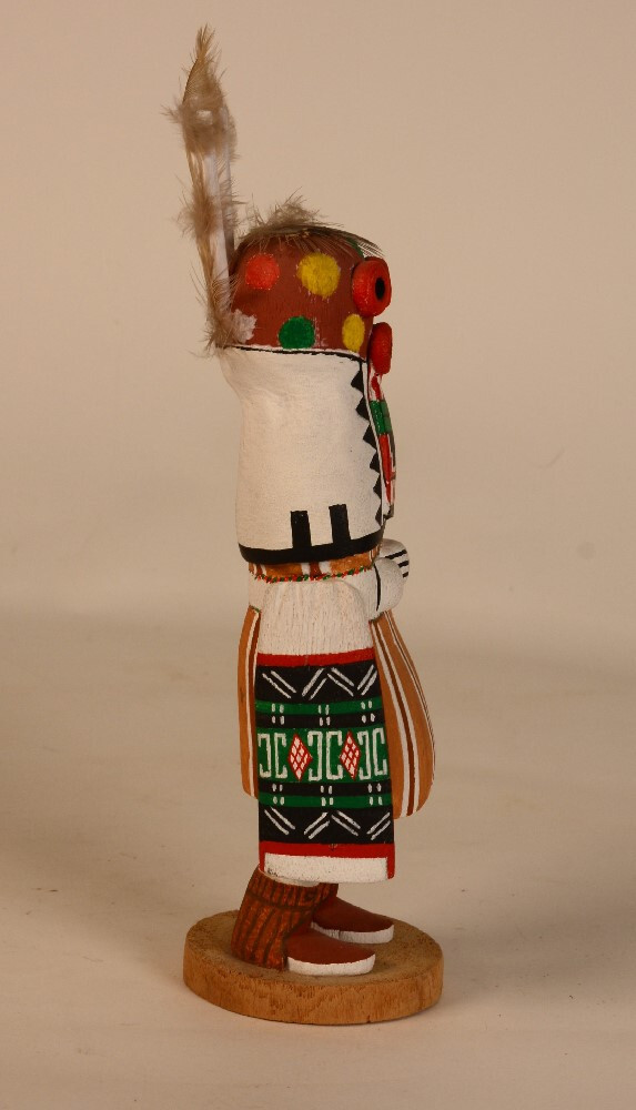 Masau Kachina / Katsina by Warren Silas, Shungopavi Village