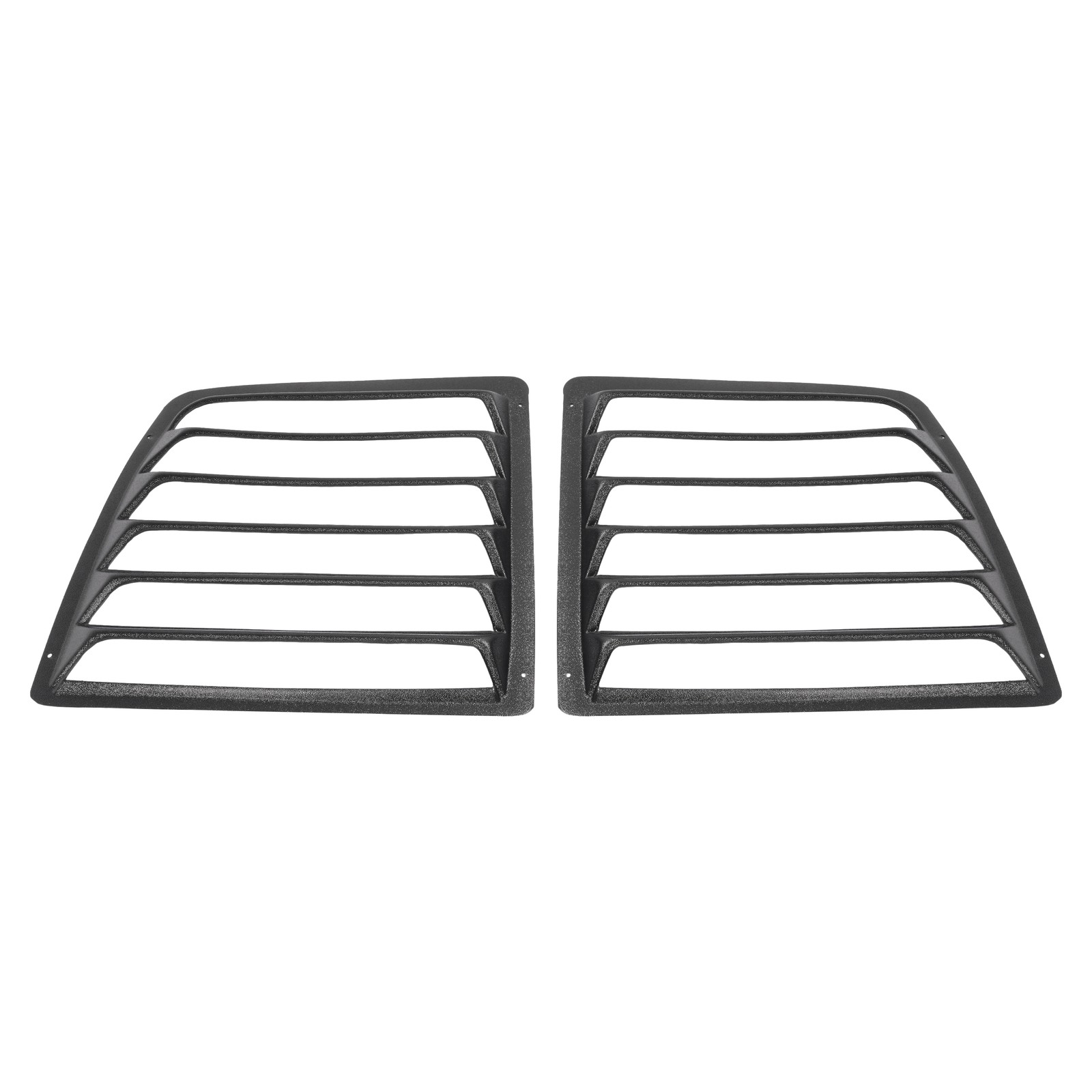 Rear Window Louver Sun Shade For 97-17 Chevy Express GMC Savana 1500 2500 Pair