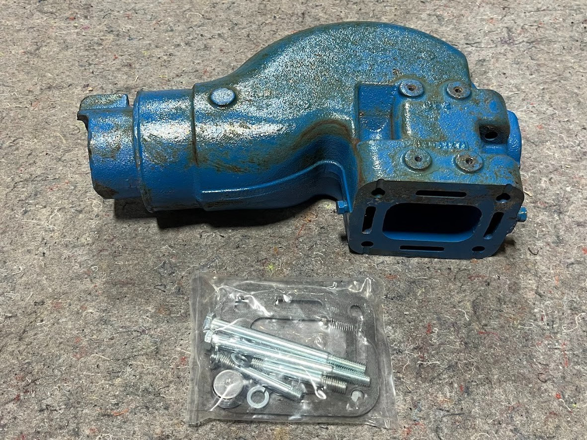 Barr Marine CR-20-29015 Crusader Elbow Exhaust Riser High-Profile 4" ID Hose