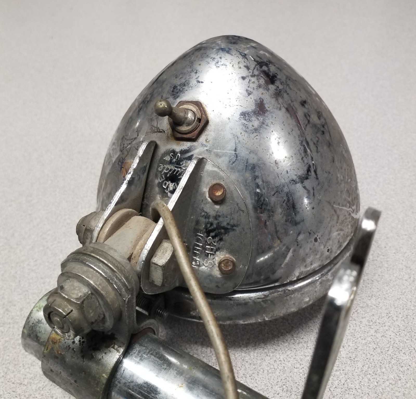 KNUCKLEHEAD PANHEAD SPOT LIGHTS SH-2 FLATHEAD VINTAGE OEM HARLEY-DAVIDSON