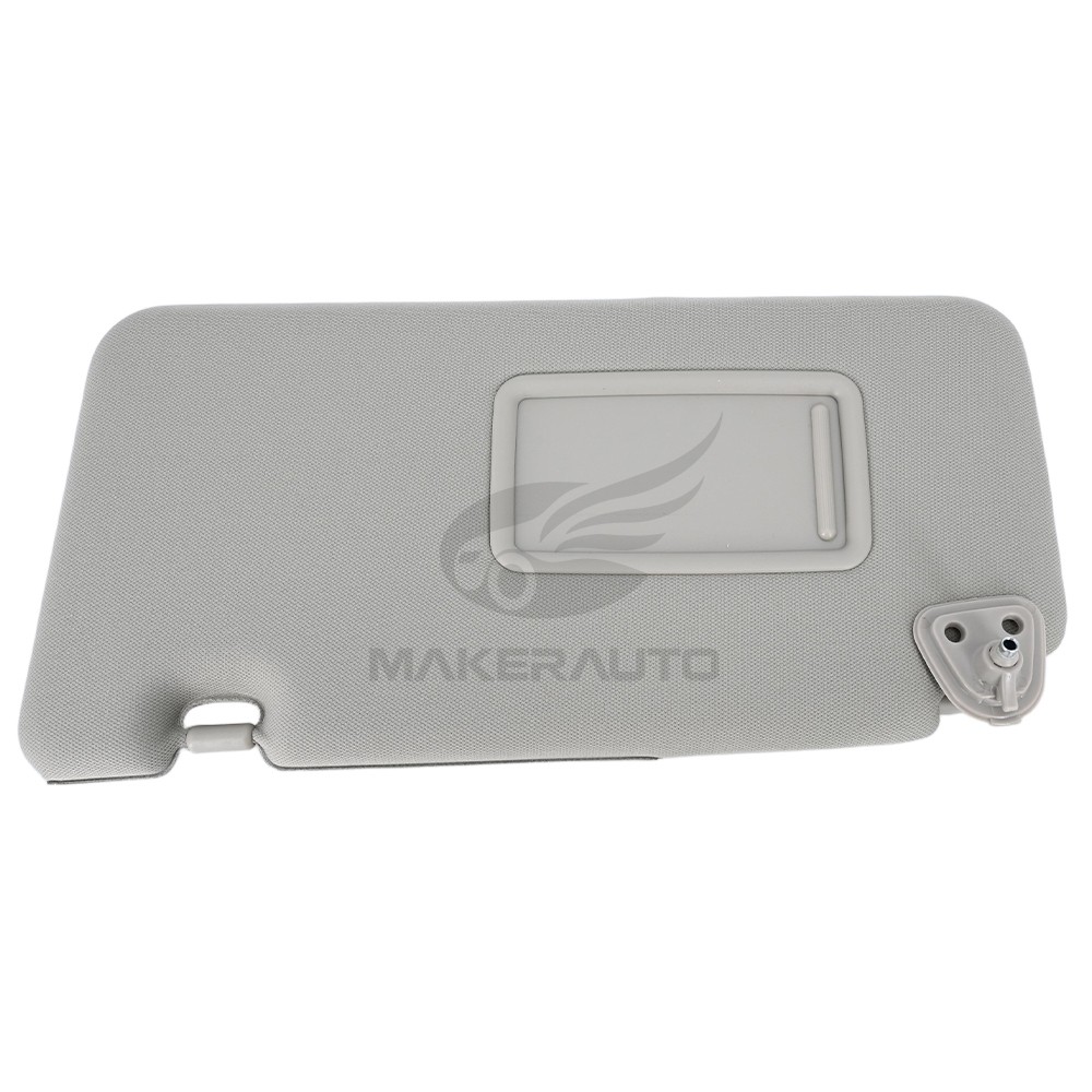 LH Left Driver Side Sun Visor Shade w/ Mirror Fit Nissan Versa S SL 1.8L 2007-12