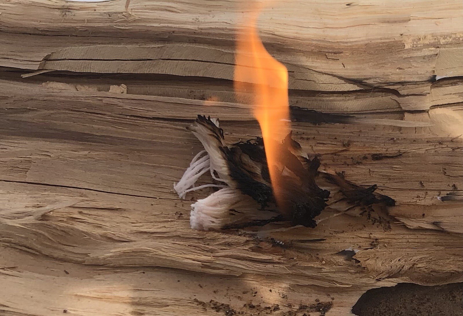 Southwest Survival - Fire Rope - (10) 3.5” 100% Cotton Infused Fire Starters.