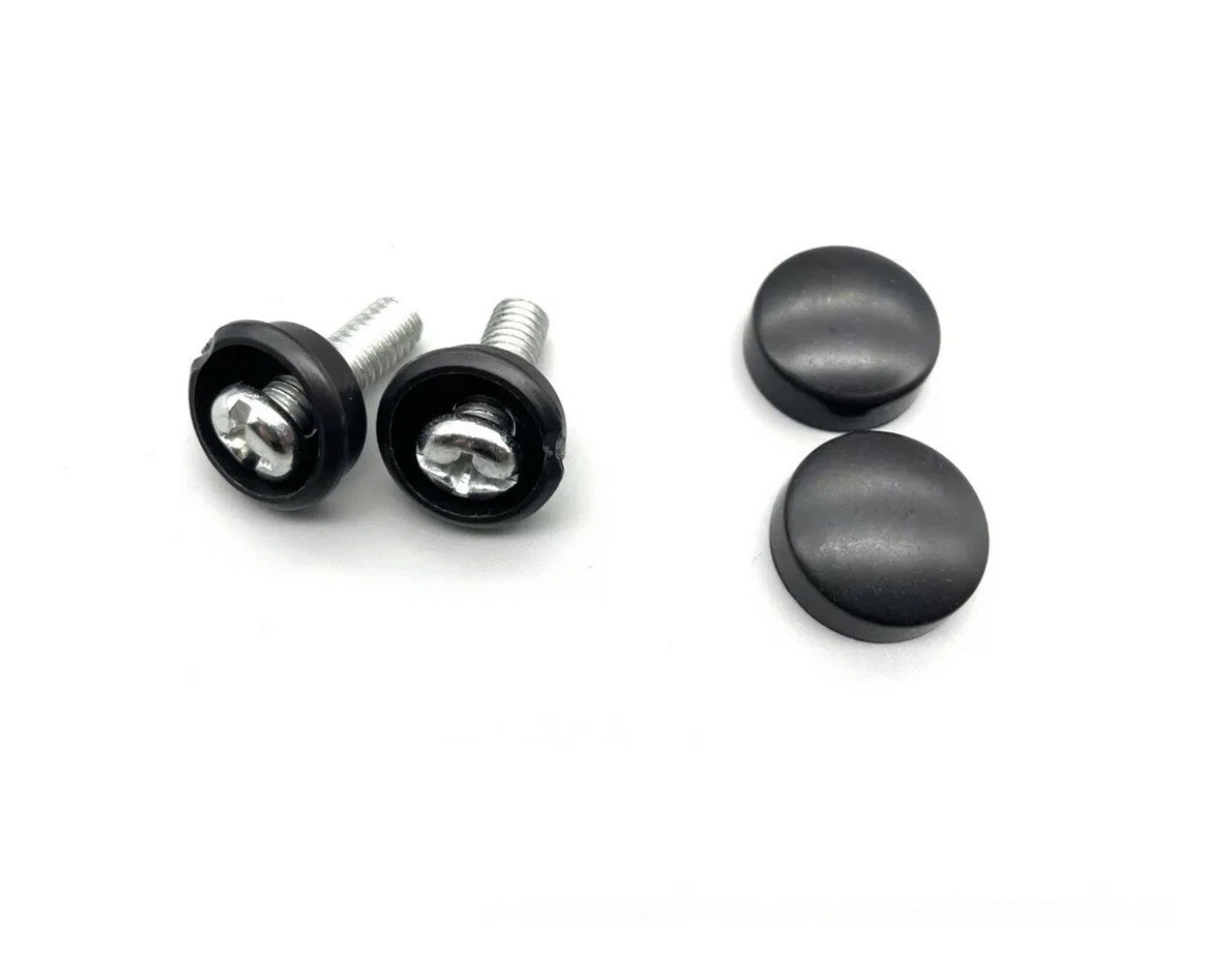 Hyundai Black Aluminum License Plate Frame Front Rear