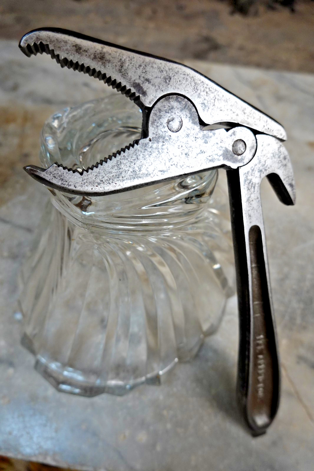 Antique RARE "PTERODACTYL" WRENCH PLIERS SCREWDRIVER PRY BAR Mechanic Carpenter