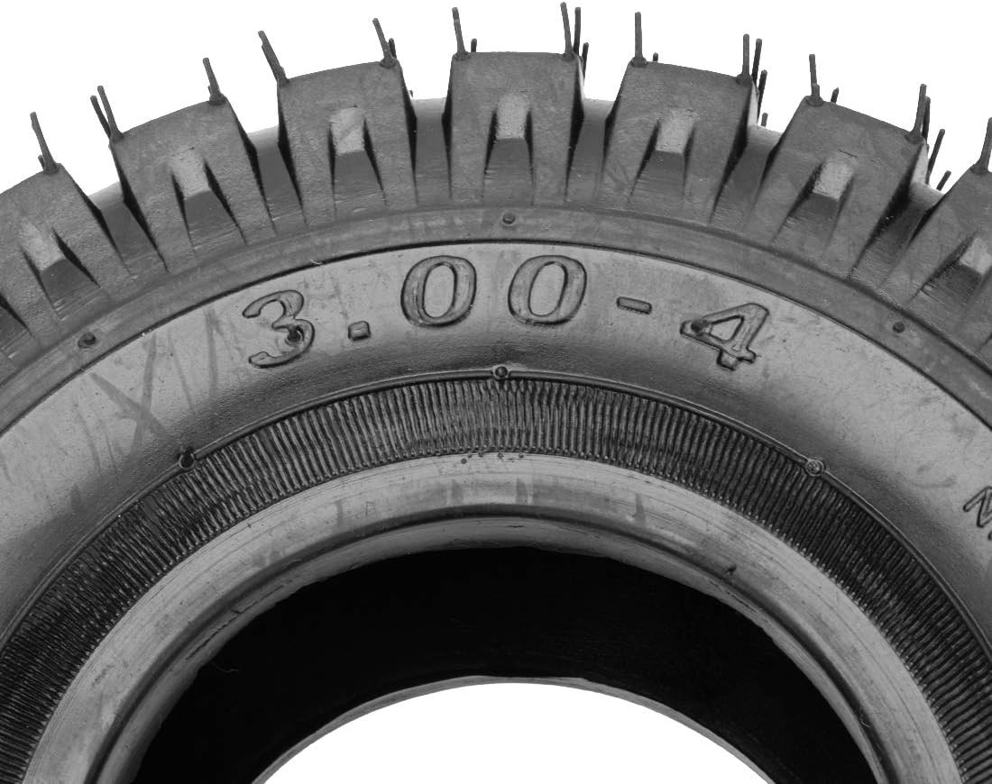 3.00-4 260 x 85 10x3 9x3.50-4 Tires Knobby Tread Tube Kit For E300 E325 Go kart