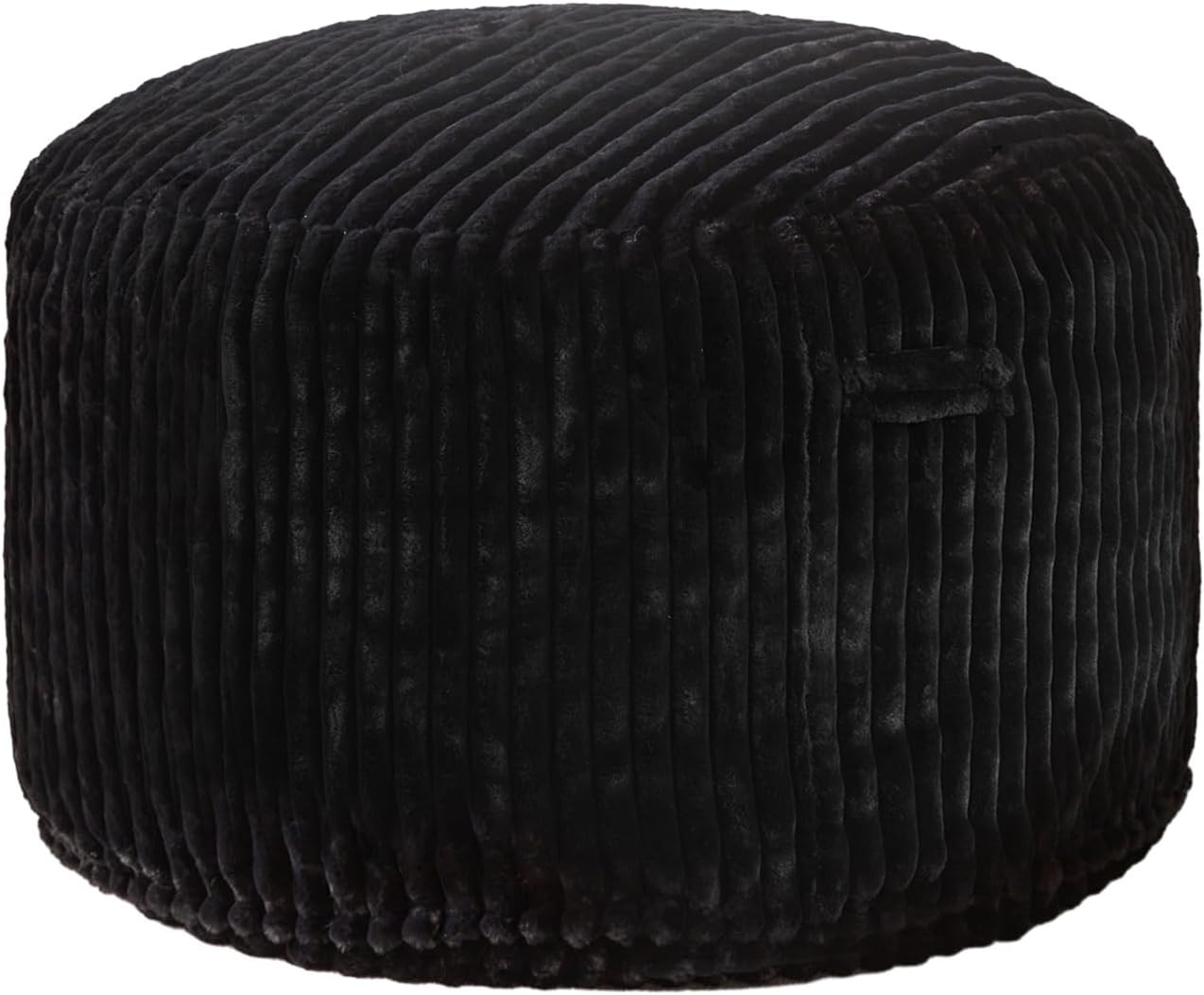 Hobestluk Bean Bag Chairs 2.5FT Bean Bag Chair with Memory Foam Filled & Stripe