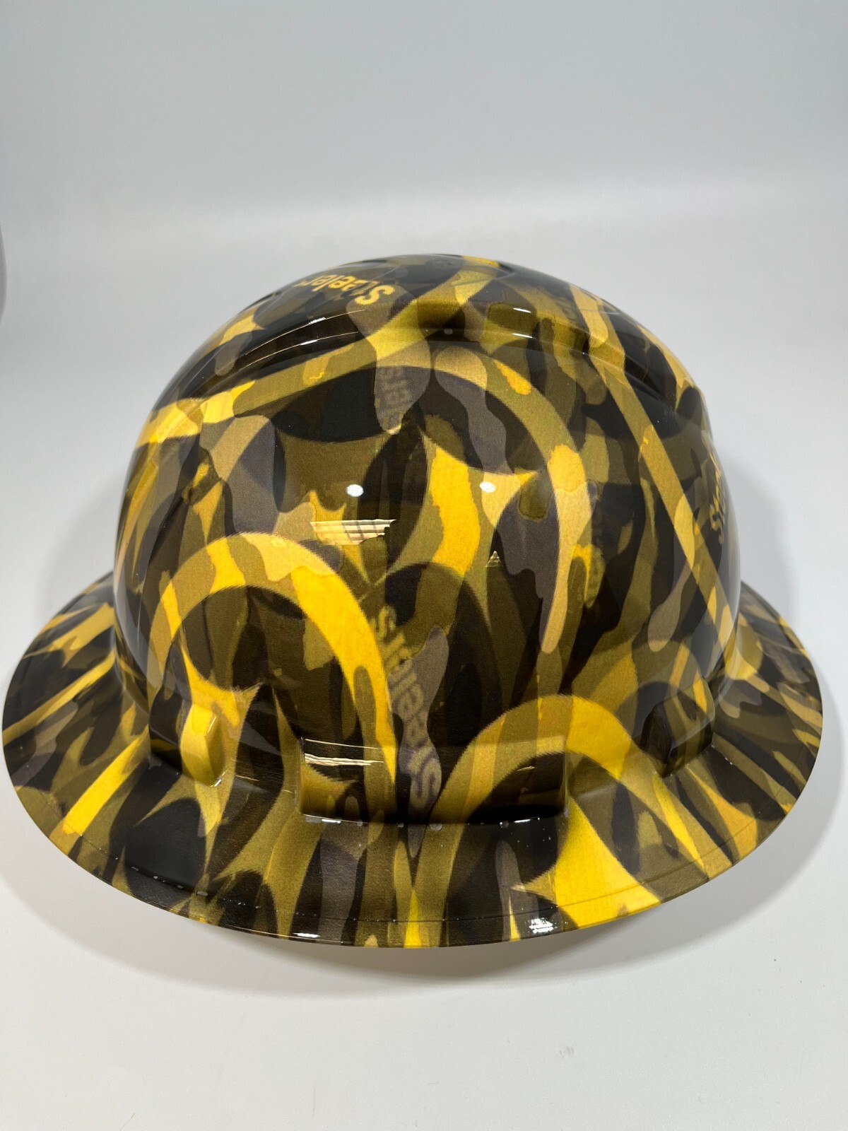 New Full Brim Hard Hat Custom Hydro Dipped PITTSBURG STEELERS CAMO