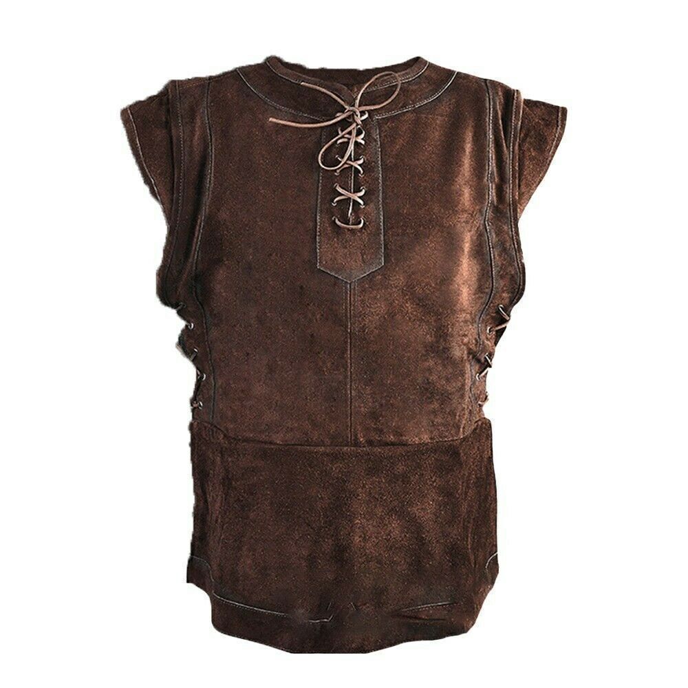 Medieval Viking Warrior Chest Armor Cosplay Costume Vintage Armor Chest Vest