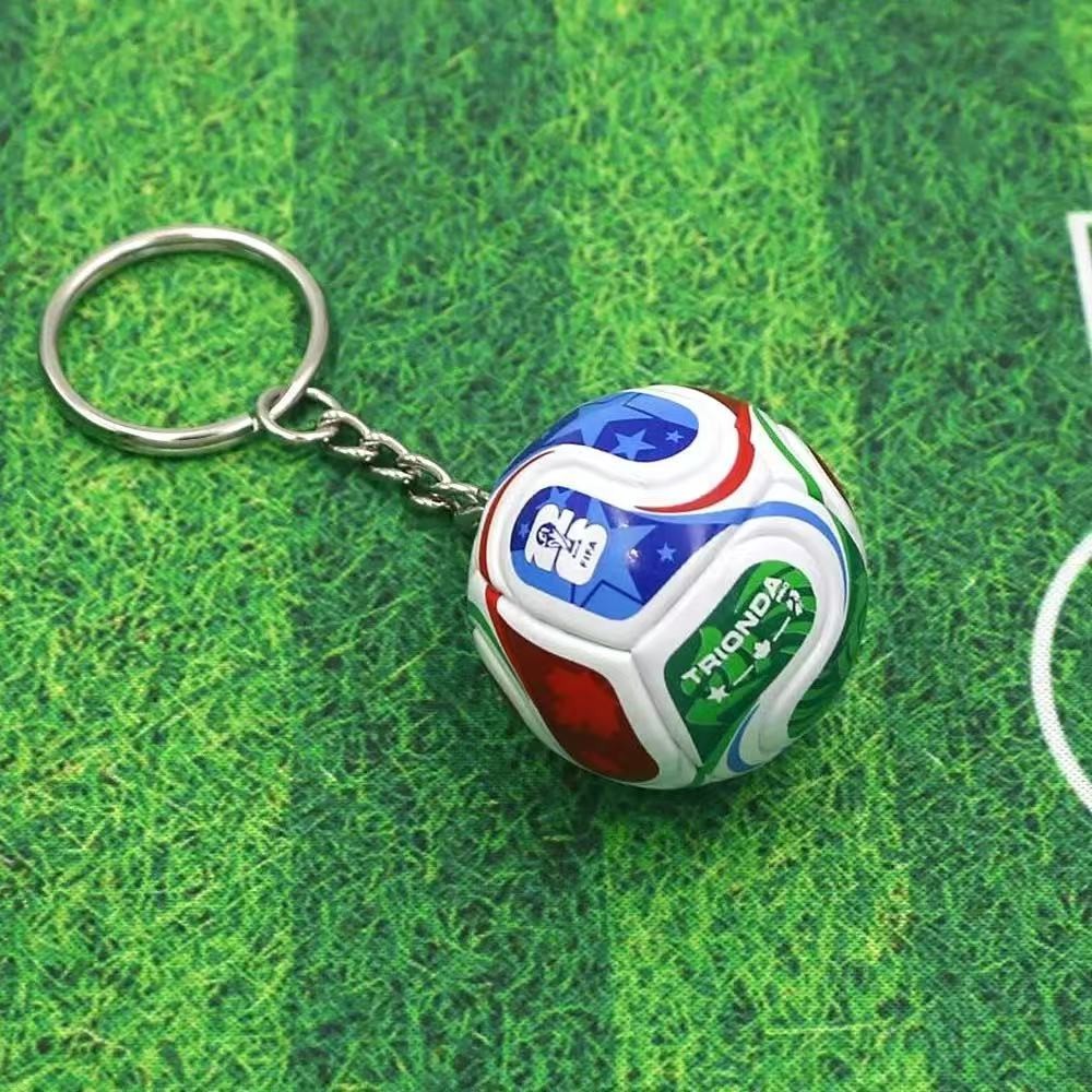 3PC 2026 World Cup 3D Soccer Ball Keychain Mini Football Pendant Adidas Gift