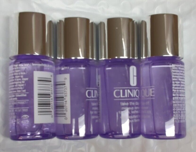 Lot 4 Clinique Take the Day Off Makeup Remover Eyes&Lips 1 oz/30 ml/ea =4oz $23