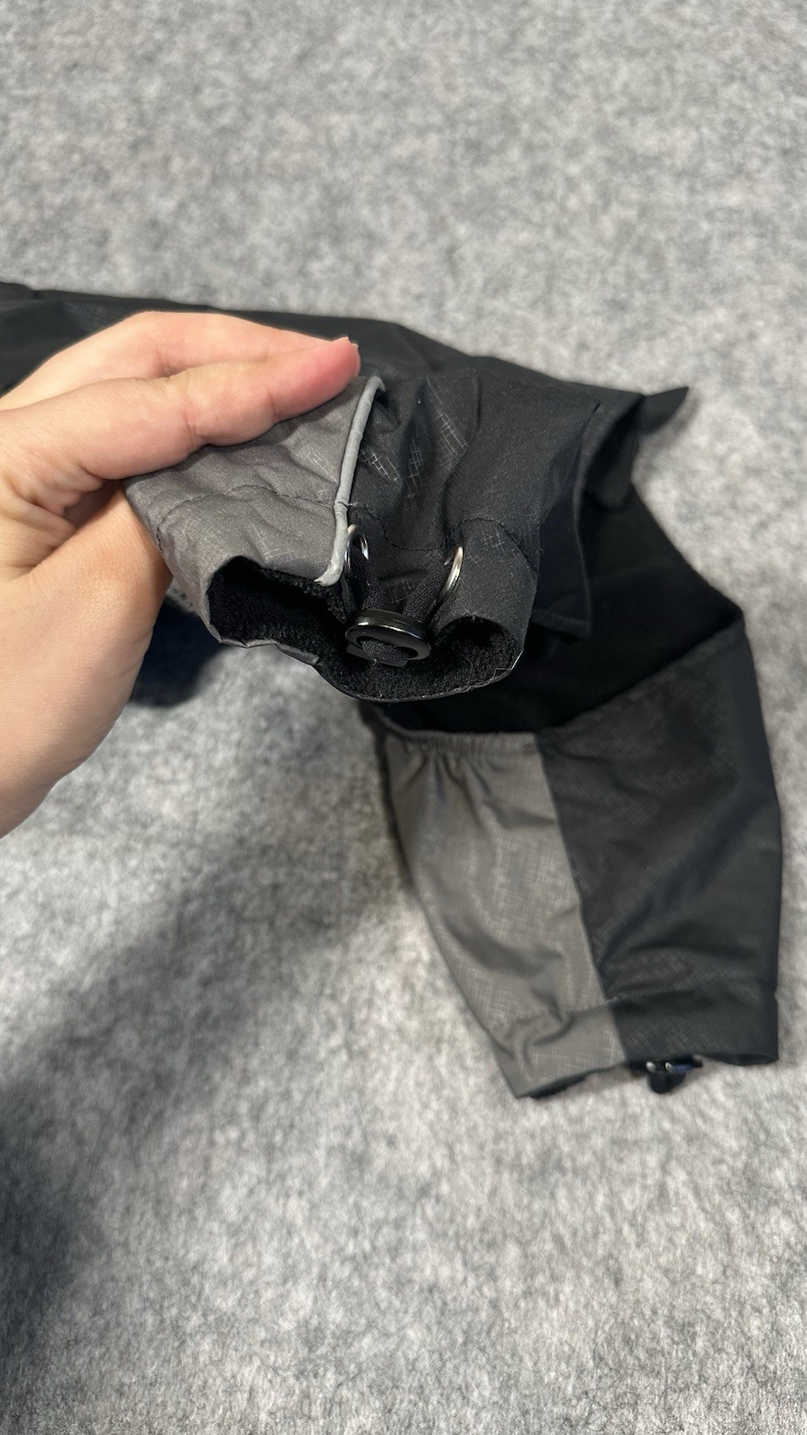 Dog Helios Black Shark 750 Breathable Water & Wind Proof Jacket Size M