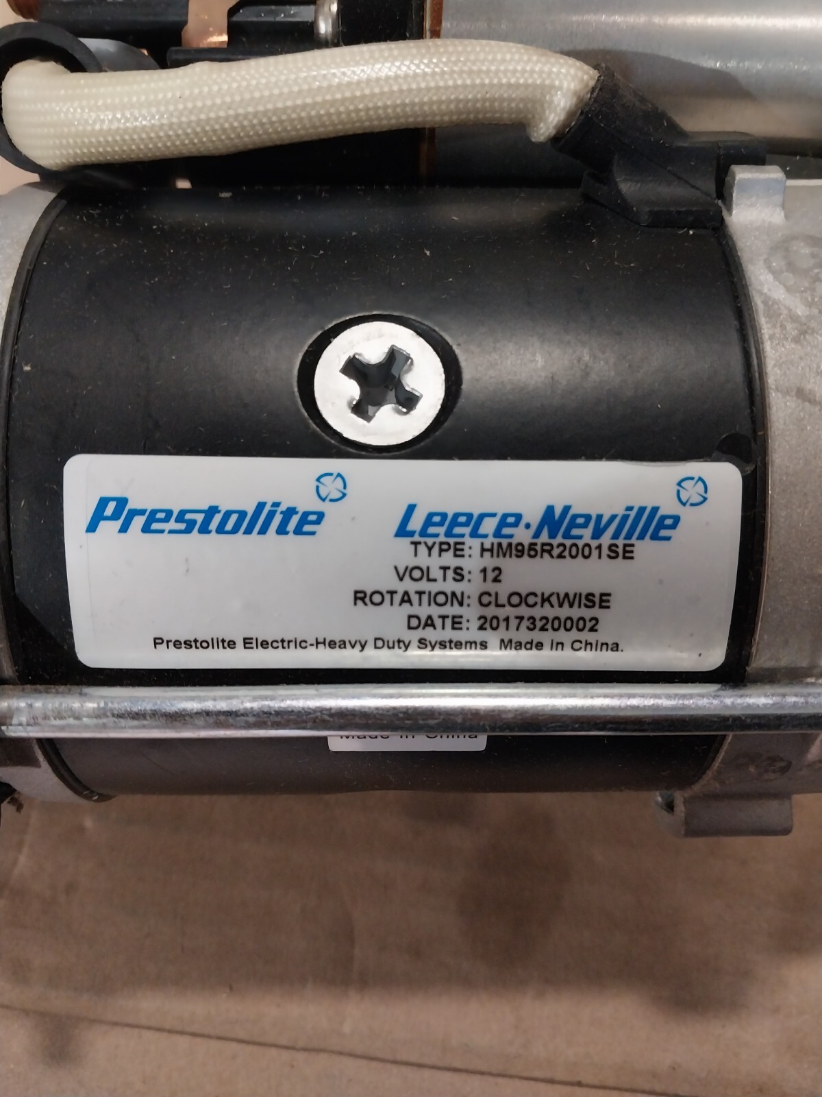 Prestolite Leece Neville Starter LNM95301H 12V NEW