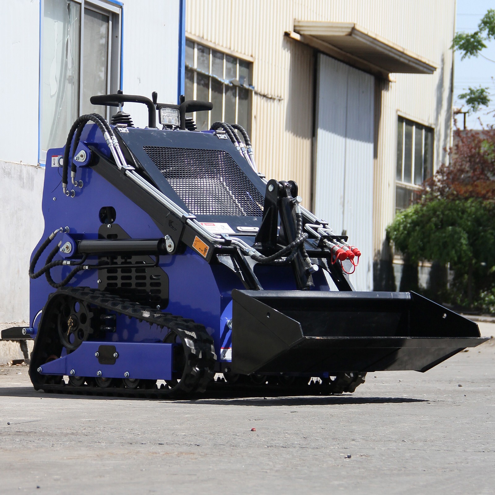 22HP Mini Skid Steer Loader Upgraded 2-Cylinder Gas Engine Free Shipping